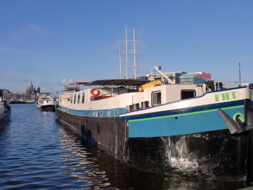 Hotelboat Fiep Amsterdam Exterior photo